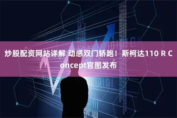 炒股配资网站详解 动感双门轿跑！斯柯达110 R Concept官图发布